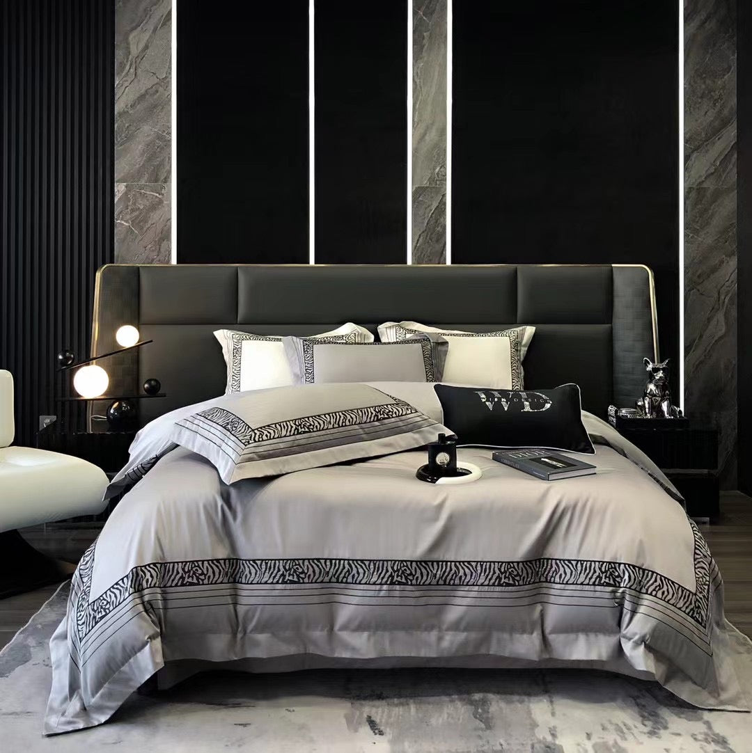 ZEBRA LUXE BEDDING SET